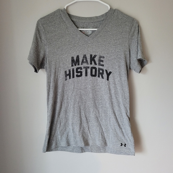 Under Armour 'Make History' V- Neck Tee - Picture 1 of 3